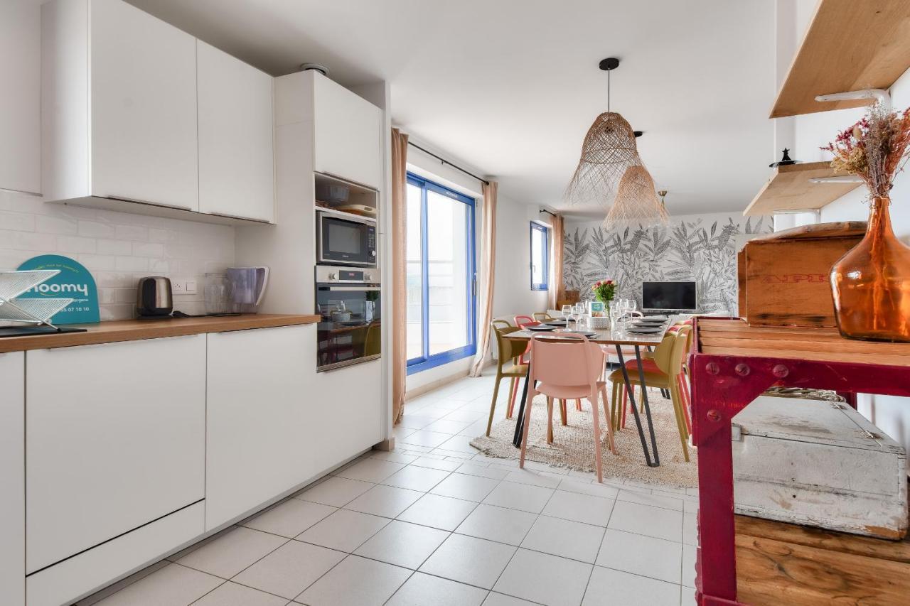 Appart Pour 6 Adultes Et 2 Enfants Avec Terrasse نوارموتيير أون ليل المظهر الخارجي الصورة