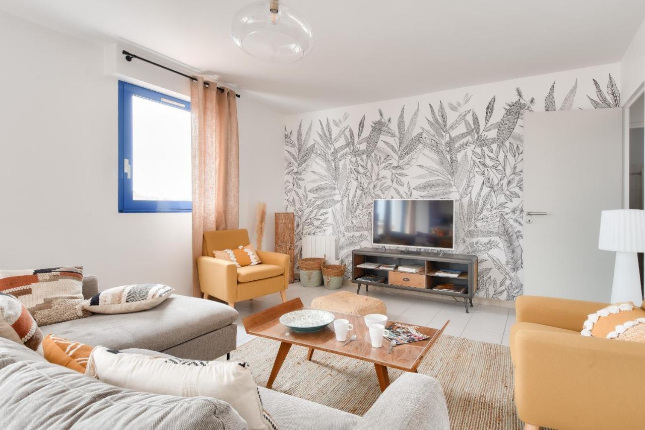 Appart Pour 6 Adultes Et 2 Enfants Avec Terrasse نوارموتيير أون ليل المظهر الخارجي الصورة